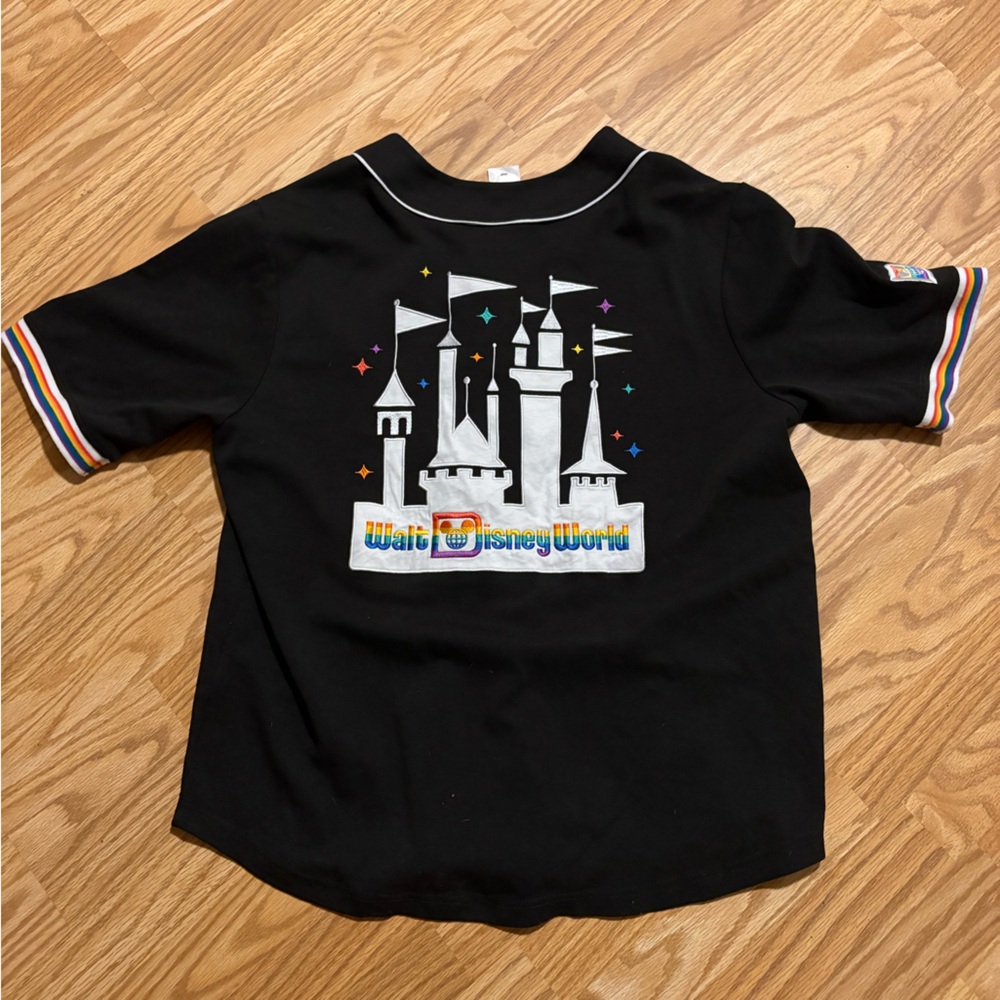 Walt Disney World Rainbow Baseball Jersey